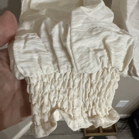 Anthropologie XXS Elegant Cream Long Sleeve Top NWT! - Picture 16 of 16